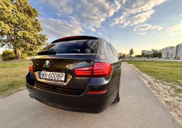 BMW Seria 5 cena 72000 przebieg: 227707, rok produkcji 2015 z Warszawa małe 379